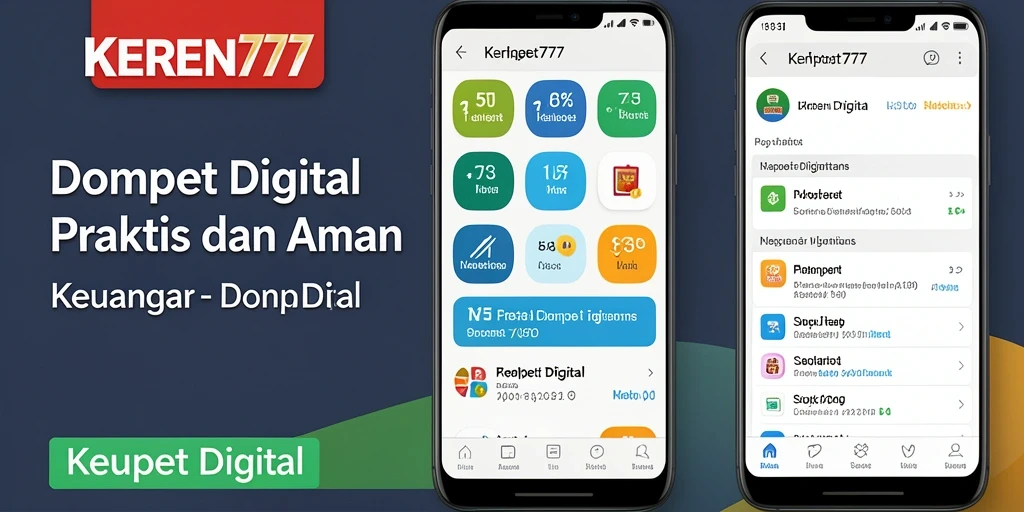 Tampilan antarmuka KEREN777 yang modern dan mudah digunakan.