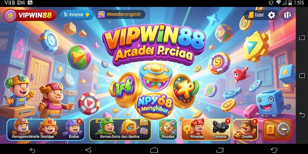 Screenshot VIPWIN88 menunjukkan antarmuka permainan yang menarik dan intuitif.